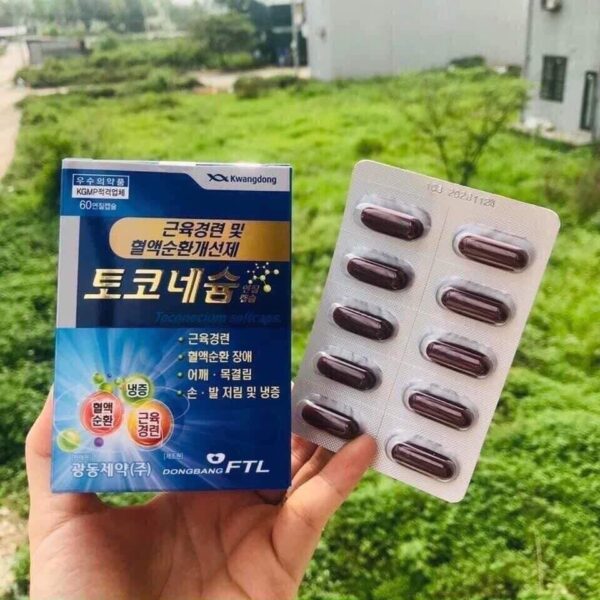 Viên chống Tê bì tay chân Toconecium Kwangdong Hàn Quốc - Ảnh 9