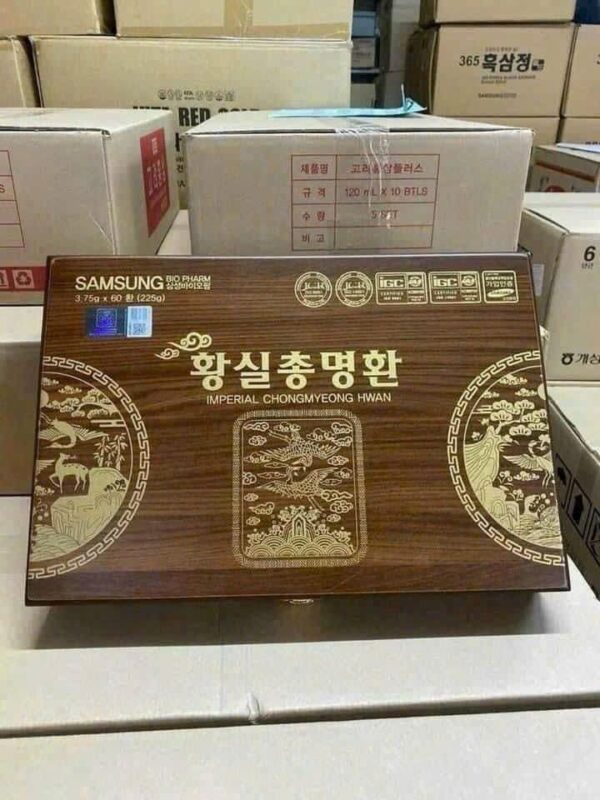 BỔ NÃO HOÀNG GIA 60 viên Imperial Chongmyeong Hwan - Hàn Quốc - Ảnh 6