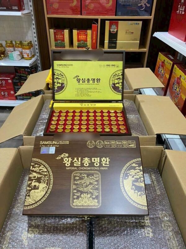 BỔ NÃO HOÀNG GIA 60 viên Imperial Chongmyeong Hwan - Hàn Quốc - Ảnh 4