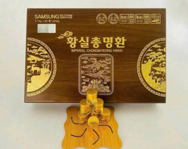 BỔ NÃO HOÀNG GIA 60 viên Imperial Chongmyeong Hwan - Hàn Quốc