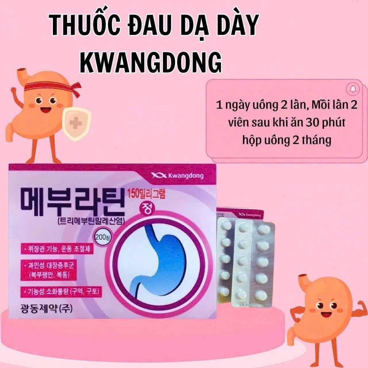 Viên uống hỗ trợ dứt điểm dạ dày kwangdong hàn quốc - Ảnh 2