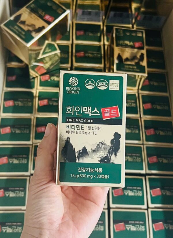 [Beyond Origin] Viên Tinh Dầu Thông Giảm Mỡ Máu FineMax Gold 30 Viên - Ảnh 4