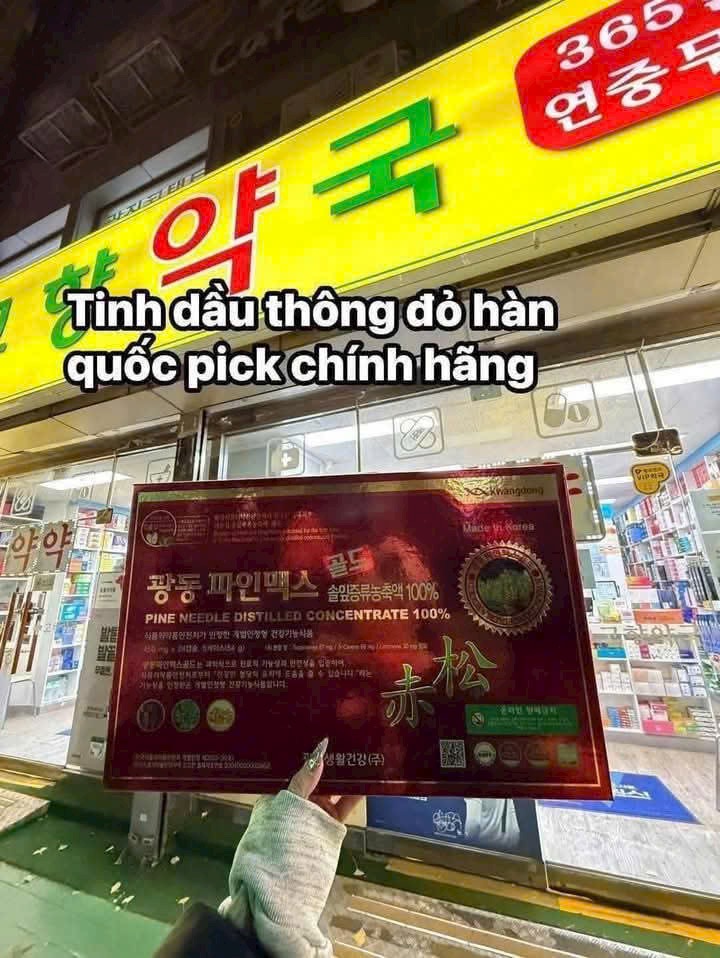 TINH DẦU THÔNG ĐỎ KWANGDONG HÀN QUỐC - 120 VIÊN - Ảnh 9