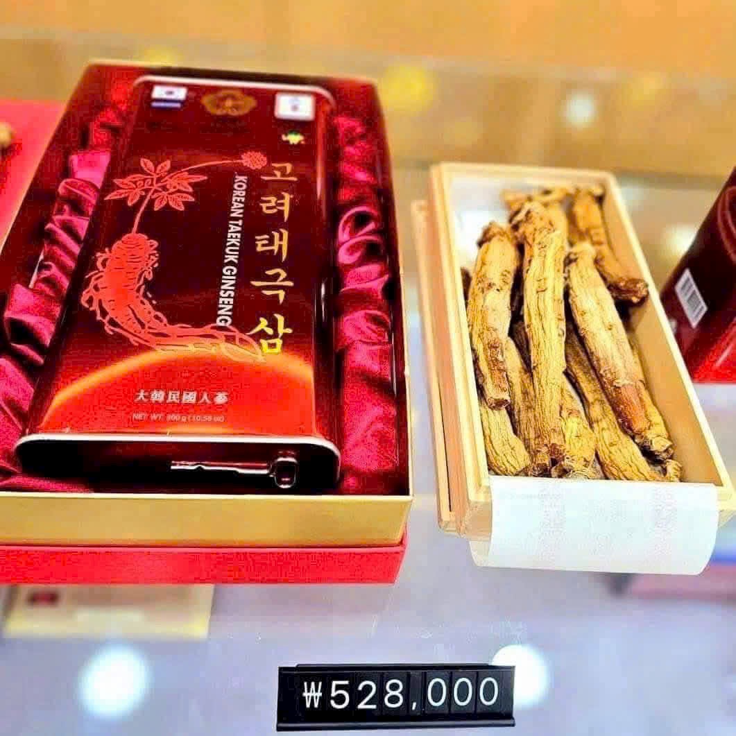 고려태극삼- HEAVEN KOREA TAEKUK GINSENG 300G (10 CỦ)