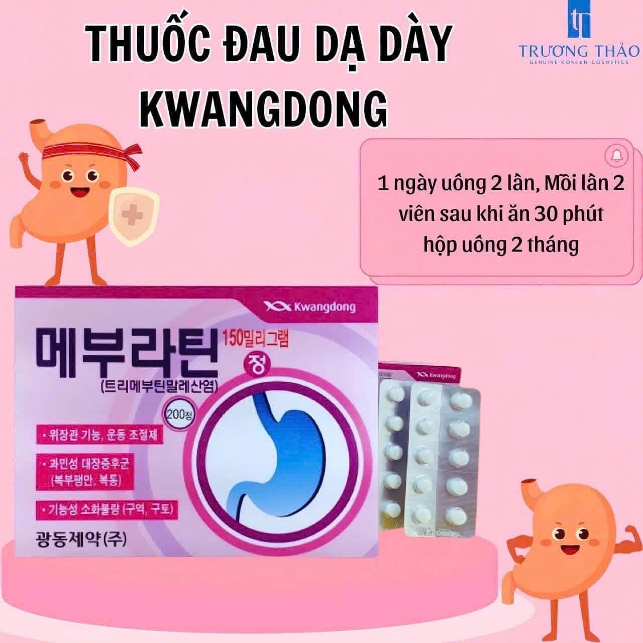 Viên uống hỗ trợ dứt điểm dạ dày kwangdong hàn quốc