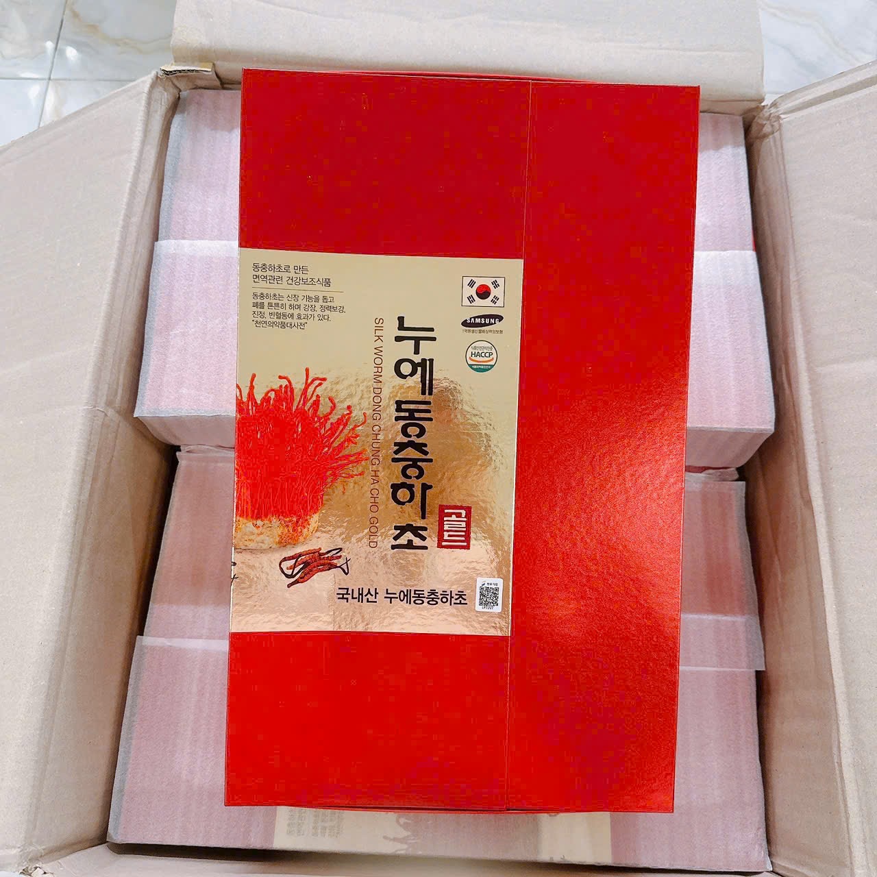 NƯỚC ĐÔNG TRÙNG HẠ THẢO HỘP 60 GÓI X 30ML