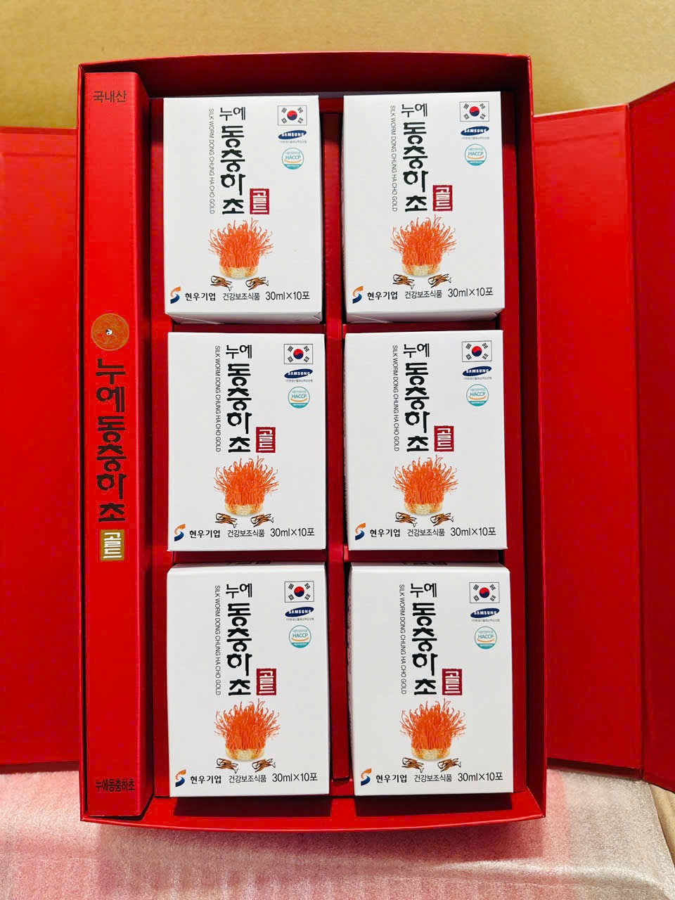 NƯỚC ĐÔNG TRÙNG HẠ THẢO HỘP 60 GÓI X 30ML - Ảnh 4