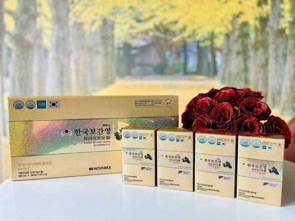 BỔ GAN BOKAN YEONG - VIP SỐ 1 KOREA  HÀNG ĐỘC QUYỀN CHÍNH PHỦ PHÂN PHỐI  LÁ CHẮN THÉP ĐẾN TỪ - HẠT HOVENIA