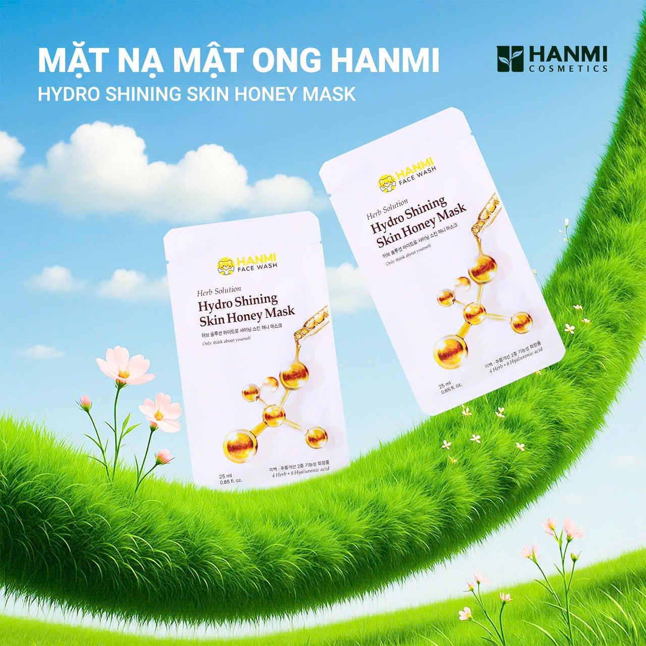 Mặt nạ hydro shining skin honey mask - Ảnh 5