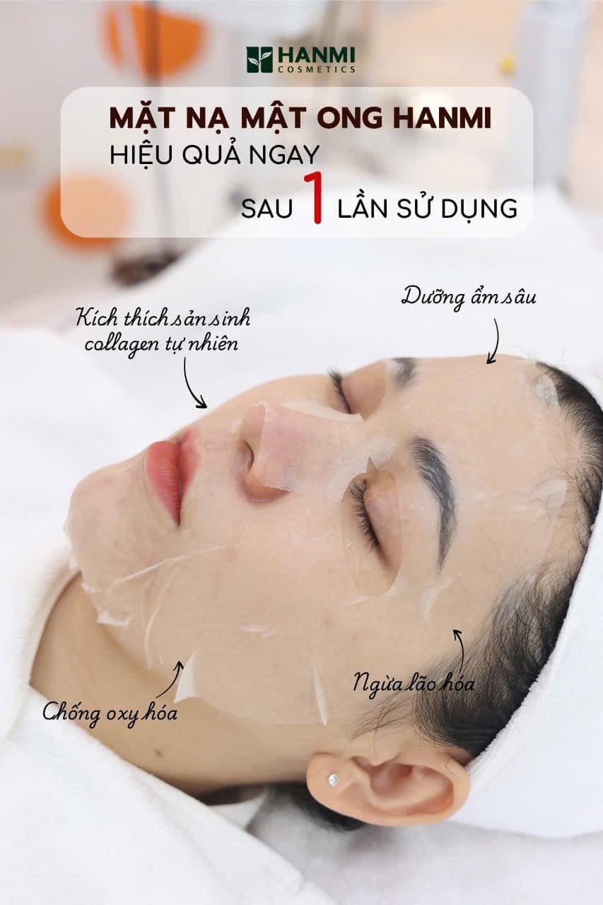 Mặt nạ hydro shining skin honey mask - Ảnh 6