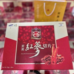 Hồng Sâm thái lát tẩm Mật Ong SAMBOK