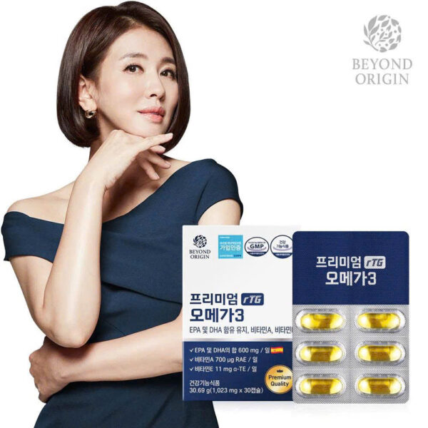 [Beyond Origin] Viên Uống Dầu Cá rTG Omega-3 Premium