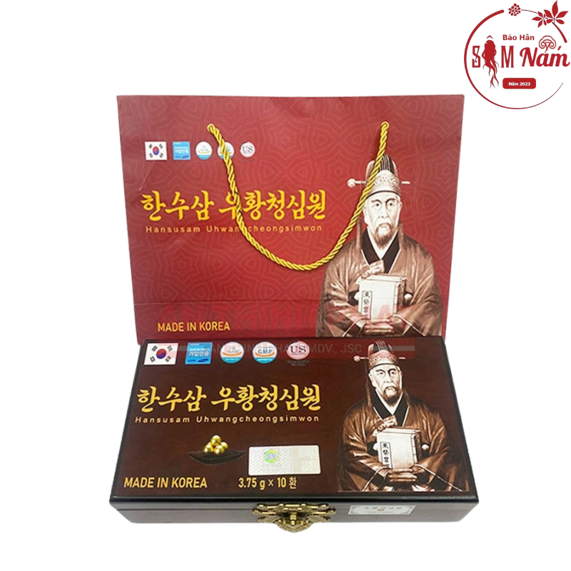 An Cung Ngưu Hoàng Hansusam Uhwangcheongsimwon Hàn Quốc