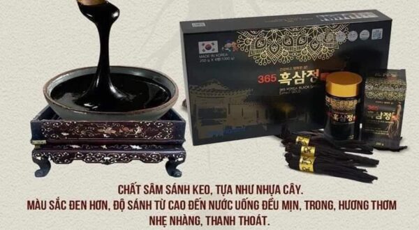 Cao Hắc Sâm 365 Samsung Bio Hàn Quốc - Ảnh 10