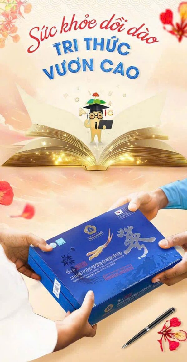 Viên thiên sâm đông trùng hạ thảo Hàn Quốc King Ginseng hộp 180 viên - Ảnh 4