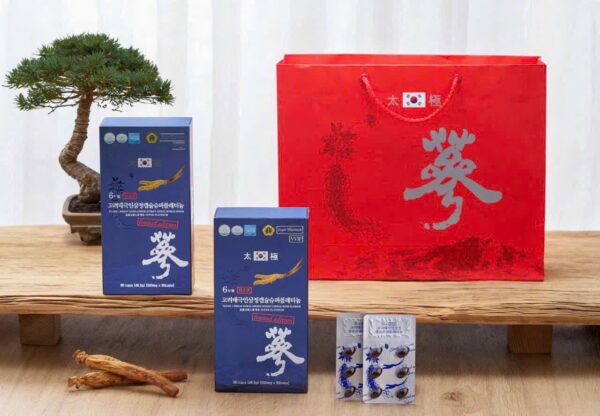 Viên thiên sâm đông trùng hạ thảo Hàn Quốc King Ginseng hộp 180 viên - Ảnh 2