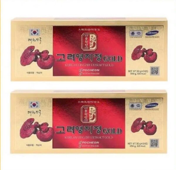 Cao Linh Chi Pocheon Hàn Quốc Hộp 5 lọ x 50g