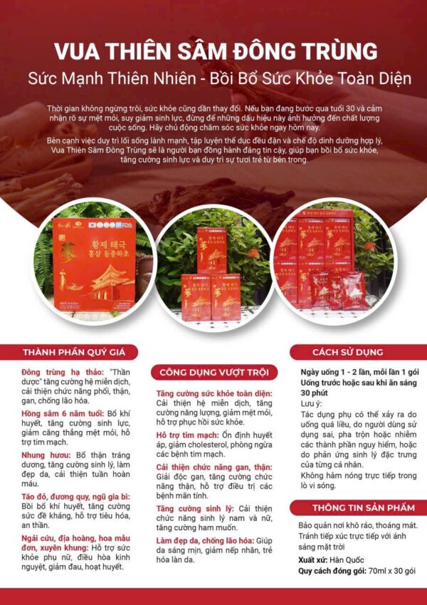 VUA THIÊN SÂM ĐÔNG TRÙNG - Ảnh 4