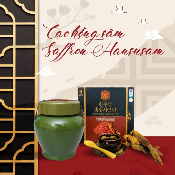 CAO HỒNG SÂM NHUỴ HOA NGHỆ TÂY SAFFRON