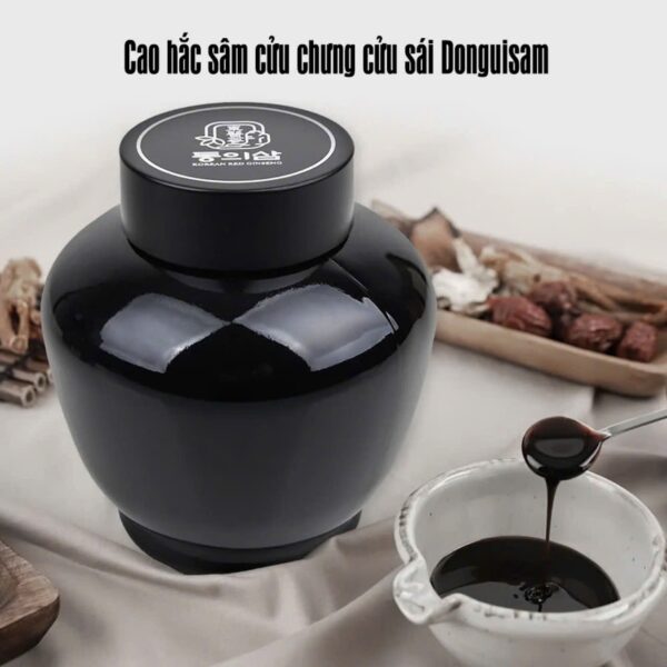 Cao Hắc Sâm Hoa Chuông Đen Cửu Chưng Cửu Sái Cao Cấp Hàn Quốc Dongsuisam - Ảnh 6