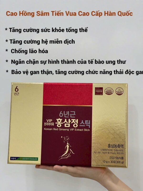 Cao Hồng Sâm Tiến Vua 6 Năm Vip Cao Cấp Hàn Quốc Donguisam - Ảnh 3