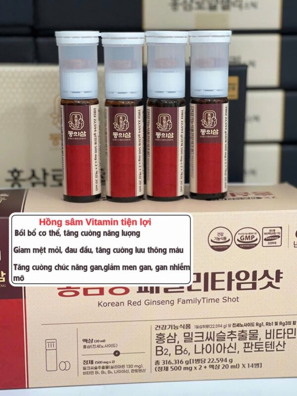 HỒNG SÂM VITAMIN TIỆN LỢI CỦA DONGUISAM