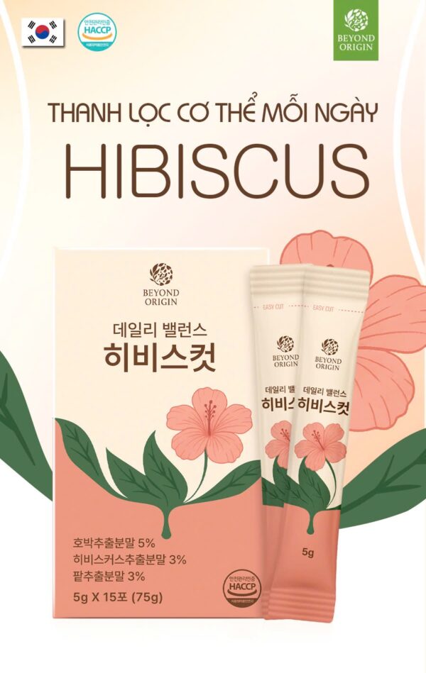 [Beyond] Trà Thanh Lọc Giảm Cân Hibiscus Daily Balance - Ảnh 5