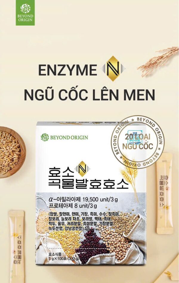 [Beyond Origin] Enzyme Tiêu Hóa Từ 20 Ngũ Cốc Lên Men - Ảnh 2