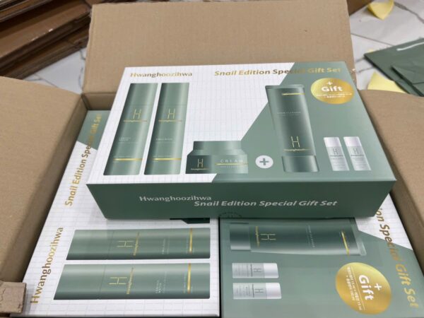[Hwanghoozihwa] Bộ Mỹ Phẩm Ốc Sên Cao Cấp – Snail Edition Set 3+1 - Ảnh 4