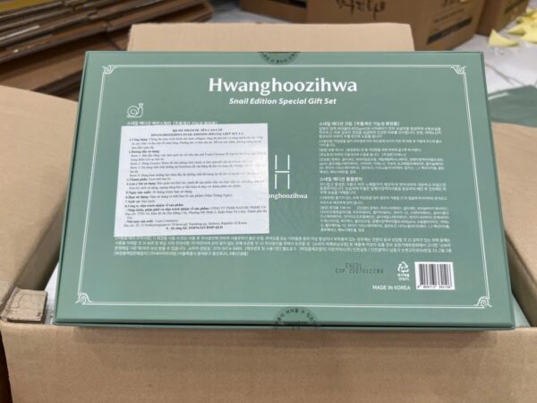 [Hwanghoozihwa] Bộ Mỹ Phẩm Ốc Sên Cao Cấp – Snail Edition Set 3+1 - Ảnh 2