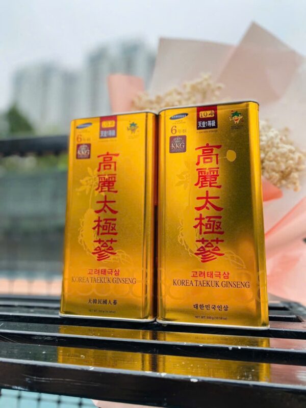 thiên sâm KKG (thái cực sâm) ,được chọn lọc kỹ càng từ những củ sâm 6 năm tuổi - Ảnh 7