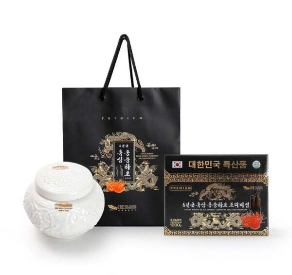 Cao hắc sâm đông trùng hạ thảo KangHwa hũ 1kg mới