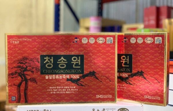 TINH DẦU THÔNG ĐỎ CHEONG SONG WON CAO CẤP ( 180 VIÊN) - Ảnh 5