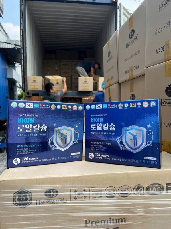 Viên canxi Vita Royal Calcium Hàn Quốc - Ảnh 5