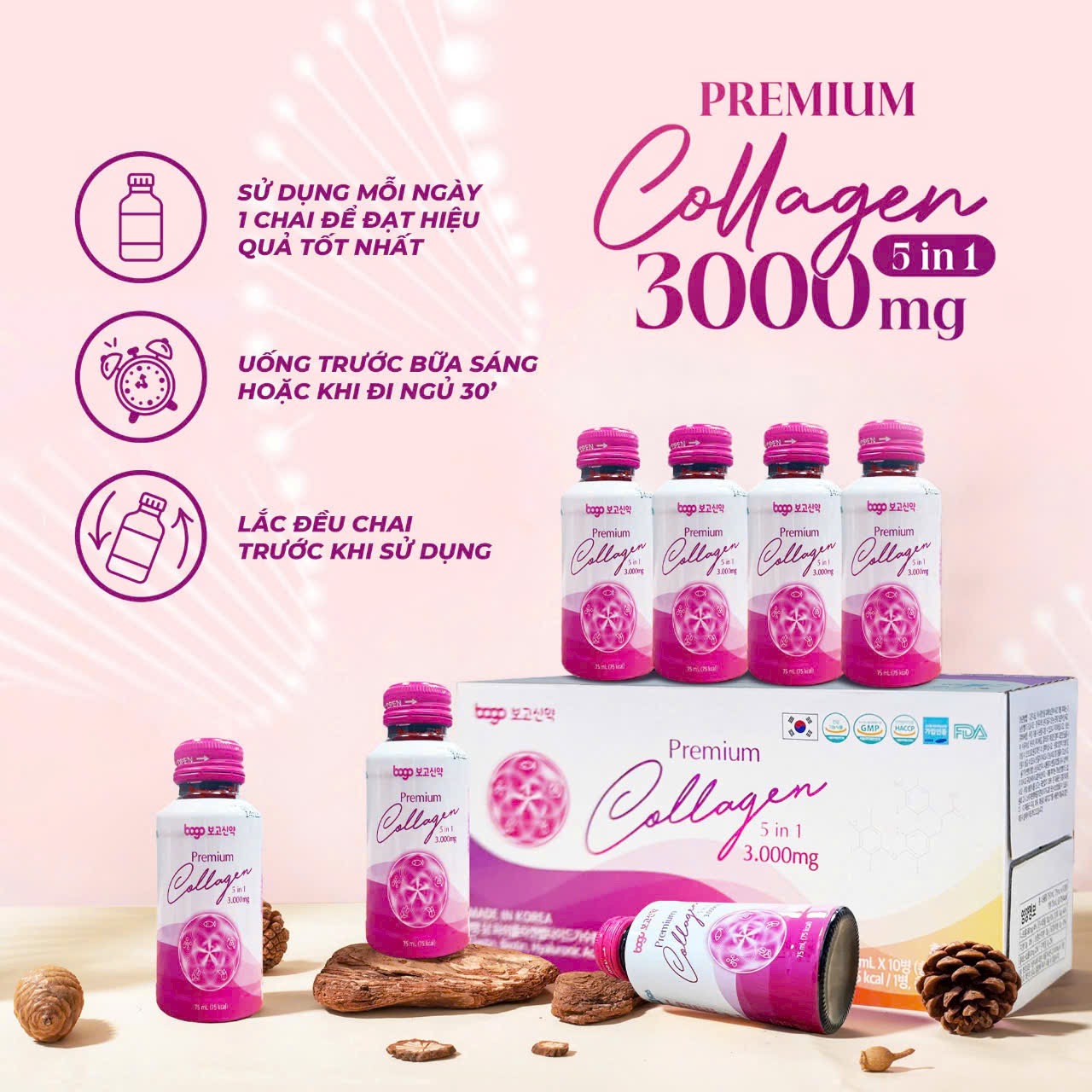 Collagen Peptide cá thủy phân trọng lượng phân tử thấp - "Thần dược" trẻ hóa làn da