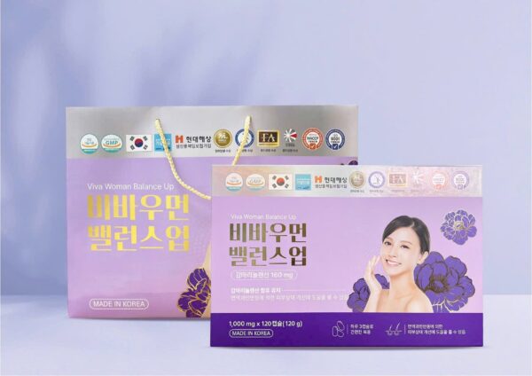 Thực phẩm chức năng Viên uống nội tiết tố nữ Viva Woman Balance Up của Hàn Quốc