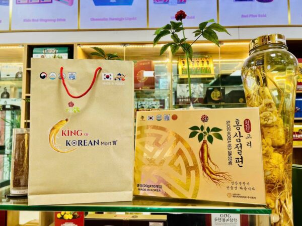 Hồng sâm lát SLICED KOREA RED GINSENG - Ảnh 4
