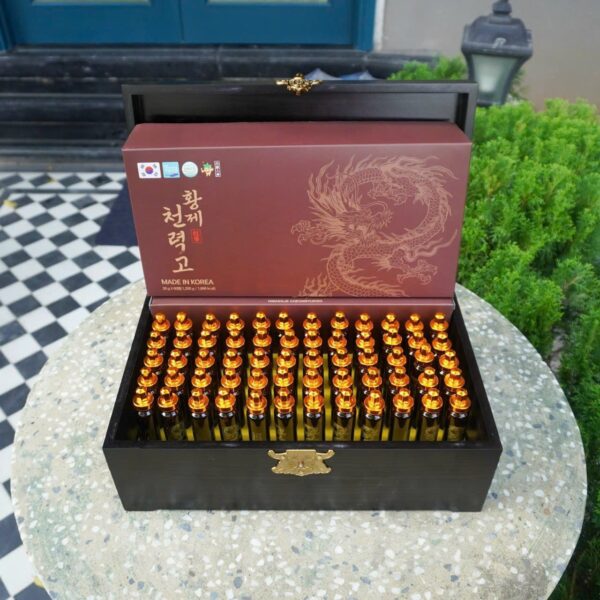 TINH CHẤT SÂM NÚI TRẦM HƯƠNG GOLDEN DRAGON HỘP 60 ống x 20ml - Ảnh 5