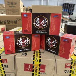 NƯỚC HỒNG SÂM HỘP 10 CHAI
