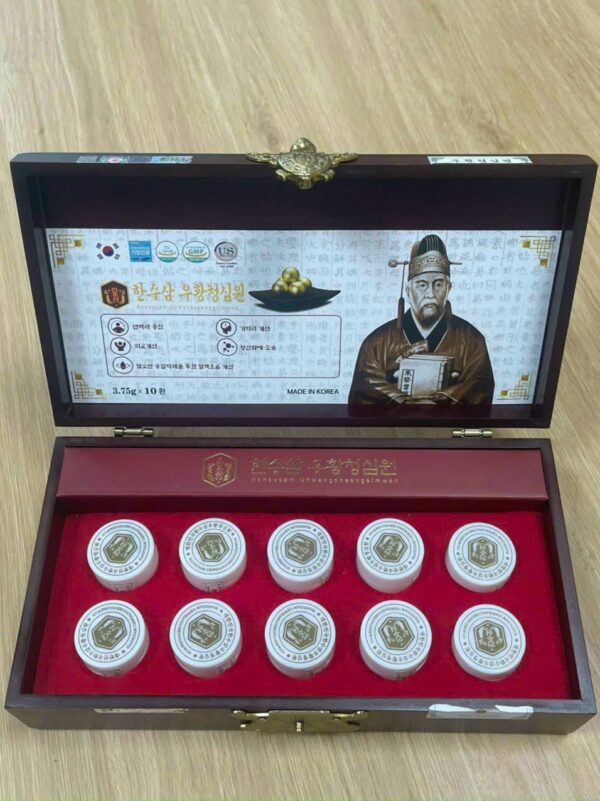 An Cung Ngưu Hoàng Hansusam Uhwangcheongsimwon Hàn Quốc - Ảnh 2