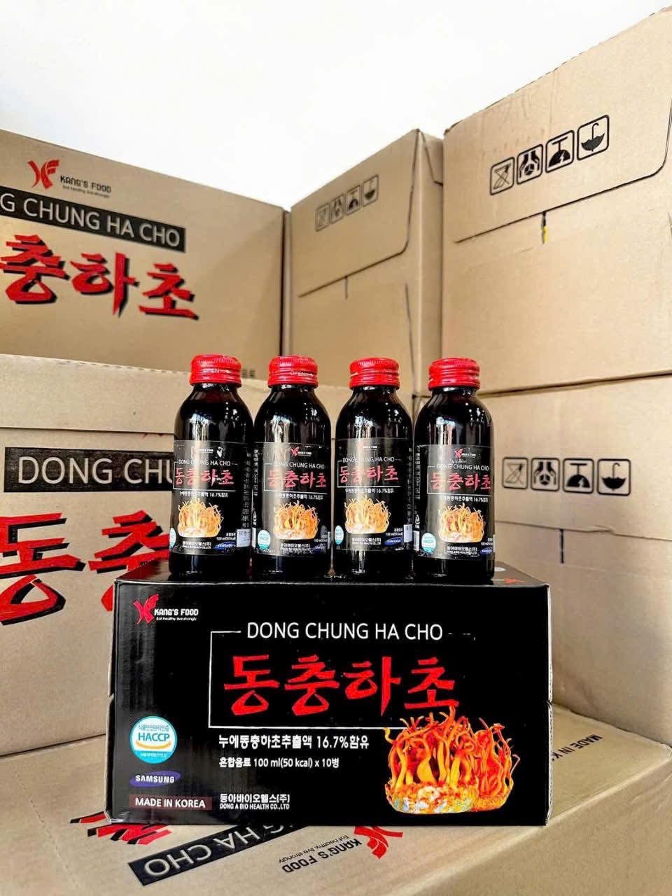 NƯỚC ĐÔNG TRÙNG HẠ THẢO HỘP 10 CHAI - Ảnh 7