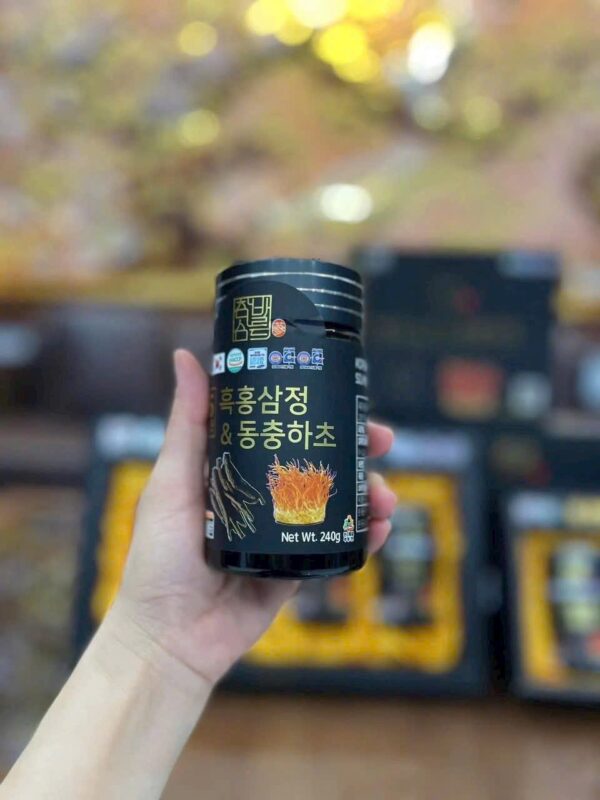 CAO HẮC SÂM ĐÔNG TRÙNG HÀN QUỐC – TINH CHẤT TỪ SÂM ĐEN & ĐÔNG TRÙNG CAO CẤP - Ảnh 5