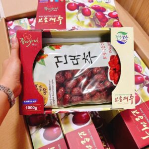 TÁO ĐỎ HÀN QUỐC – HỘP 1KG CHUẨN ĐẸP – THƠM NGON BỔ DƯỠNG