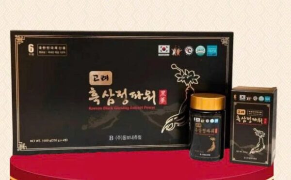 Cao Hắc Sâm Samsung Dongbo Cao Cấp Hàn Quốc Hộp 4 lọ x 250g - Ảnh 4
