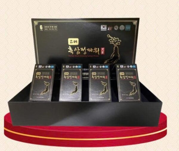 Cao Hắc Sâm Samsung Dongbo Cao Cấp Hàn Quốc Hộp 4 lọ x 250g