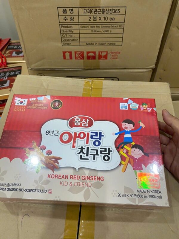 HỒNG SÂM BABY HƯƠU CAO CỔ BIO KID & FRIEND 아이랑 친구랑 HÀN QUỐC - Ảnh 2