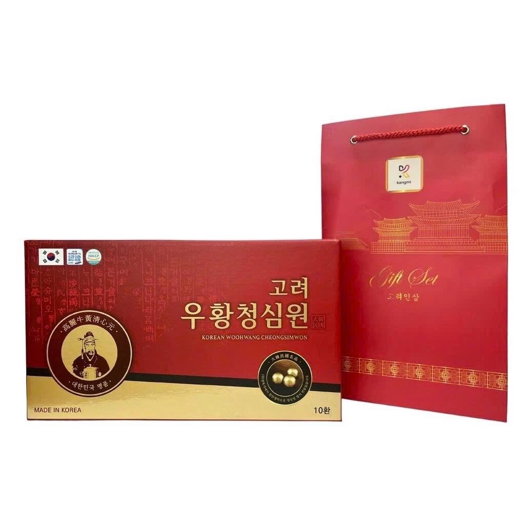 An Cung Hoàng Hoàn Ông Cụ (Mẫu mới) Kwangdong - Hàn Quốc (10v x 3,75g) Korean woohwang cheongsimwom
