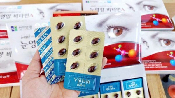 Viên Bổ Mắt Vitamin A Hanmi 120 Viên Của Hàn Quốc - Ảnh 6