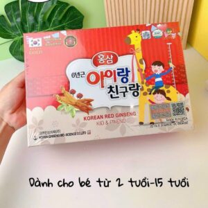 HỒNG SÂM BABY HƯƠU CAO CỔ BIO KID & FRIEND 아이랑 친구랑 HÀN QUỐC
