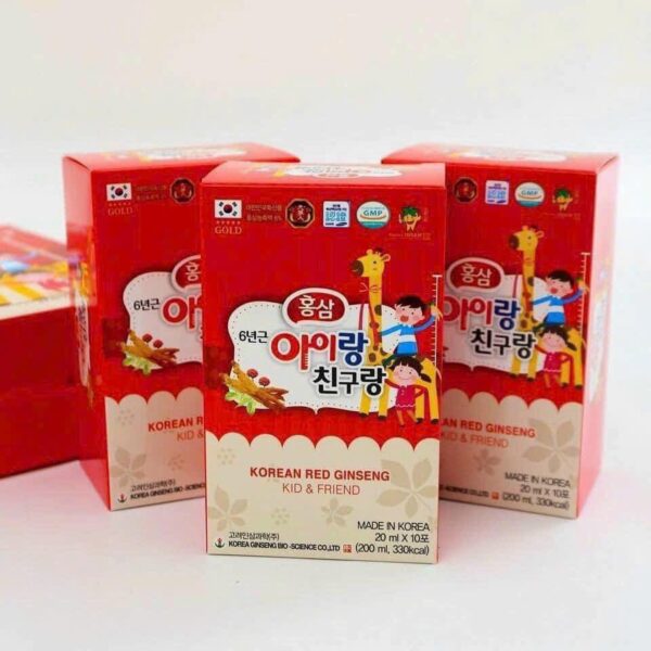 HỒNG SÂM BABY HƯƠU CAO CỔ BIO KID & FRIEND 아이랑 친구랑 HÀN QUỐC - Ảnh 3